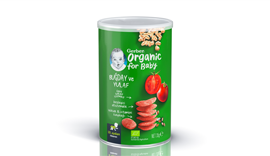 Gerber Organik Buğday Ve Yulaflı, Domates, Havuç Ve Soğanlı Bebek Ve Küçük Çocuk Atıştırmalığı