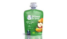 Gerber Organik Elmalı Ve Muzlu Armut Püresi 90g