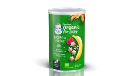 Gerber Organik Pirinçli, Buğdaylı, Muzlu Ve Ahududulu Bebek Ve Küçük Çocuk Atıştırmalığı 35g