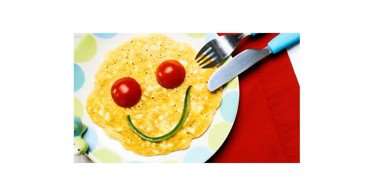 Peynirli Omlet Tarifi: 10 Ay+ Bebekler için Bebek Omleti