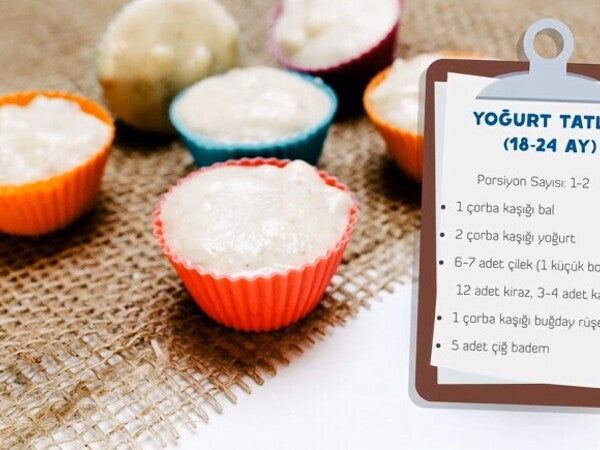 18-24 Ay Bebekler için Yoğurt Tatlısı Tarifi