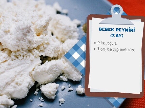 7 Aylık Bebekler için Peyniri Tarifi Nasıl Yapılır?